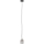 ITALUX - Luster na sajli TORNO 1xE14/40W/230V crna/zlatna