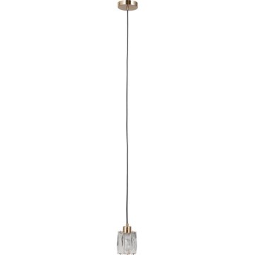 ITALUX - Luster na sajli TORNO 1xE14/40W/230V zlatna