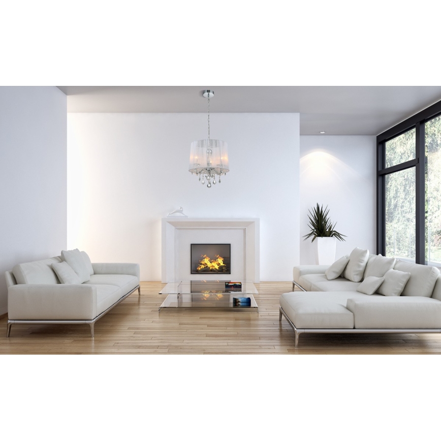 ITALUX - Luster na lancu CORNELIA 3xE14/40W/230V