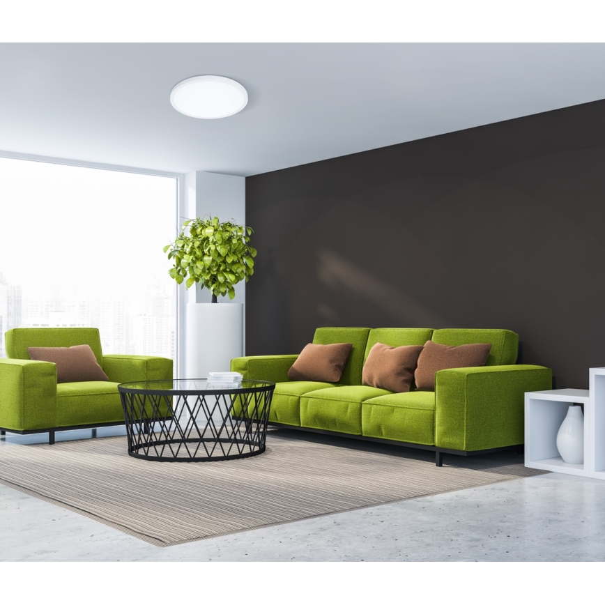 ITALUX - LED plafonsko svetlo PELARO LED/30W/230V 3000K prečnik 40 cm belo
