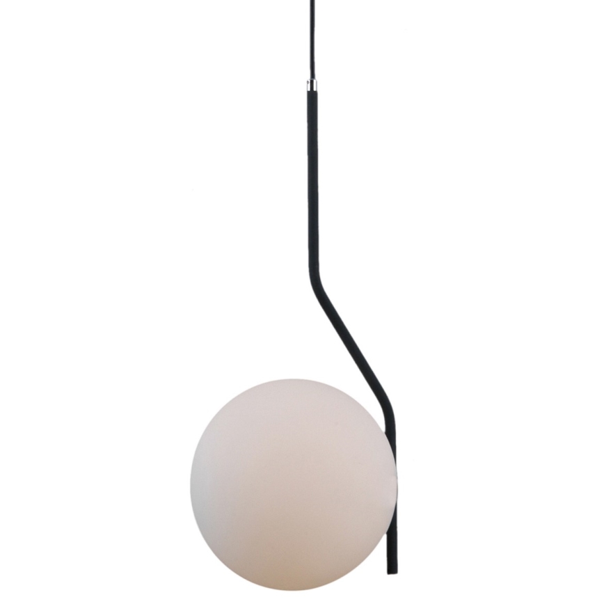 ITALUX - luster na sajli CARIMI 1xE27/5W/230V crna