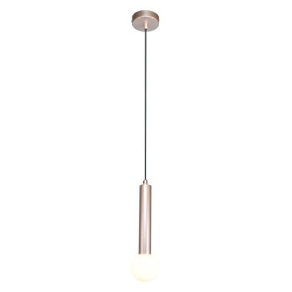 ITALUX - Luster na sajli FILANO 1xG9/5W/230V ružičasto zlato
