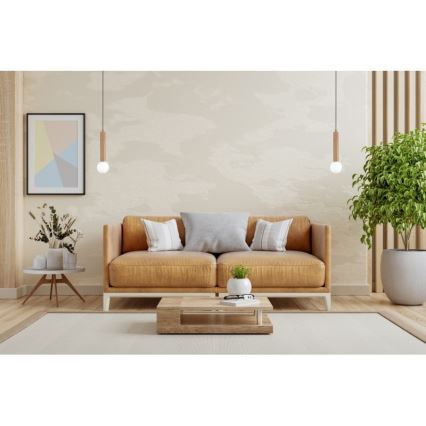 ITALUX - Luster na sajli FILANO 1xG9/5W/230V braon