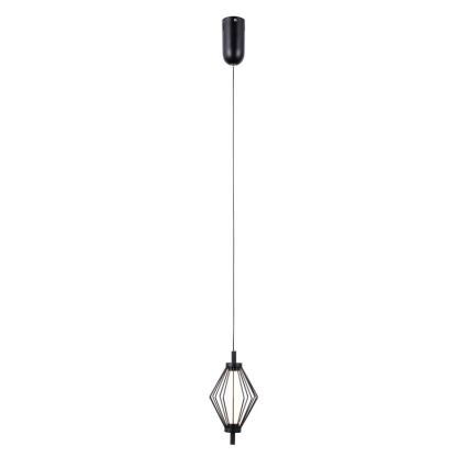 ITALUX - LED luster na sajli SEVILLA LED/5W/230V 3000K crna