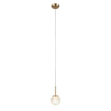ITALUX - Luster na sajli PADRI 1xG9/5W/230V zlatna