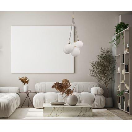 ITALUX - Viseći luster PERLOS na sajli 5xG9/5W/230V