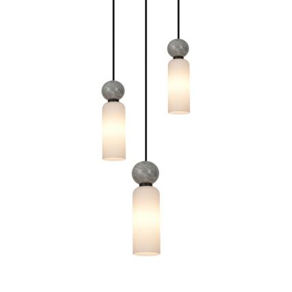 ITALUX - Luster na sajli SANTOS 3xG9/40W/230V crna