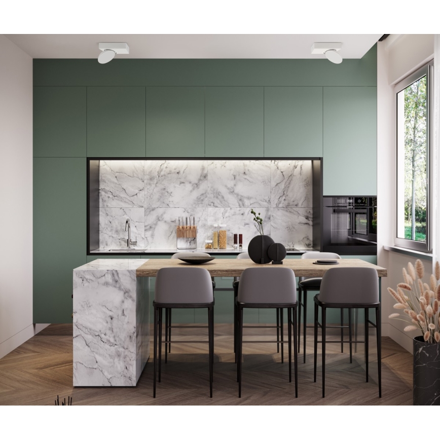 ITALUX - LED spot svetiljka CASTELIO LED/5W/230V 4000K bela