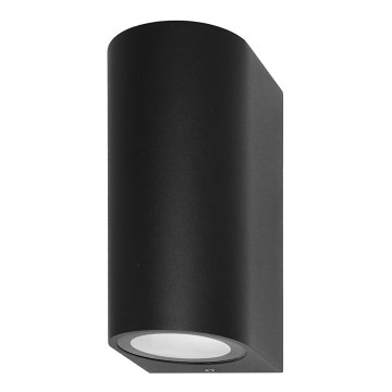ITALUX - Spoljna zidna svetiljka GENTA 2xGU10/40W/230V IP54 15 cm