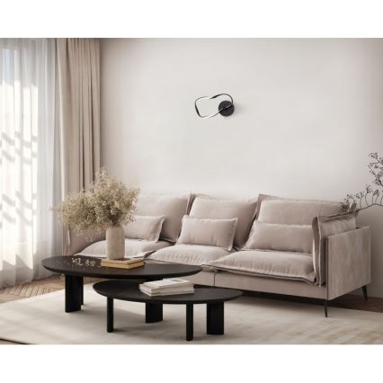 ITALUX - LED zidno svetlo AMAYA LED/20W/230V crna