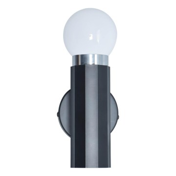 ITALUX - Zidna lampa MACERA 1xE27/40W/230V crna