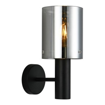 ITALUX - Zidno svetlo SARDO 1xE27/40W/230V crno