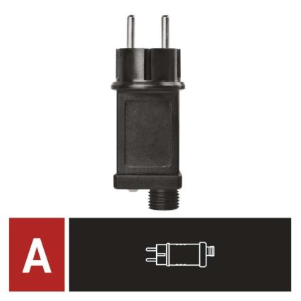 Izvor napajanja za božićna spojna svetla 12W/230V IP44