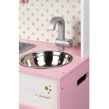 Janod - Drvena kuhinjica sa LED pločom CANDY CHIC