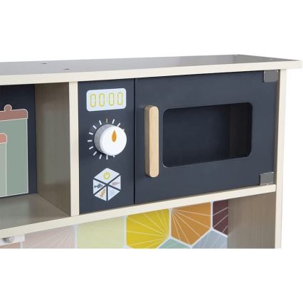 Janod - Drvena kuhinjica sa LED pločom MOZAIC 2xLR6