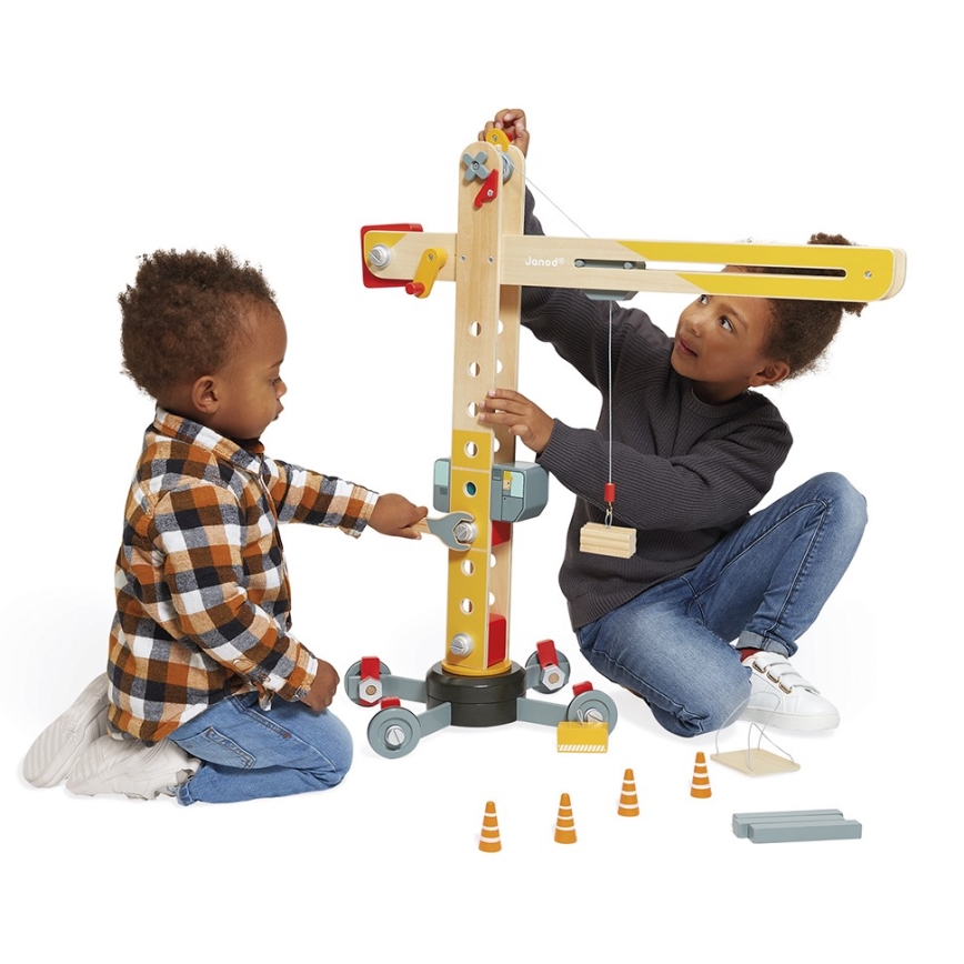 Janod - Drveni kran BOLID