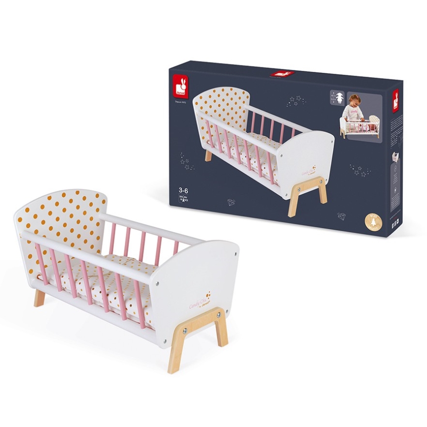 Janod - Krevetić za lutku CANDY CHIC