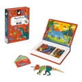 Janod - Magnetički interaktivni set MAGNETIBOOK dinosauri