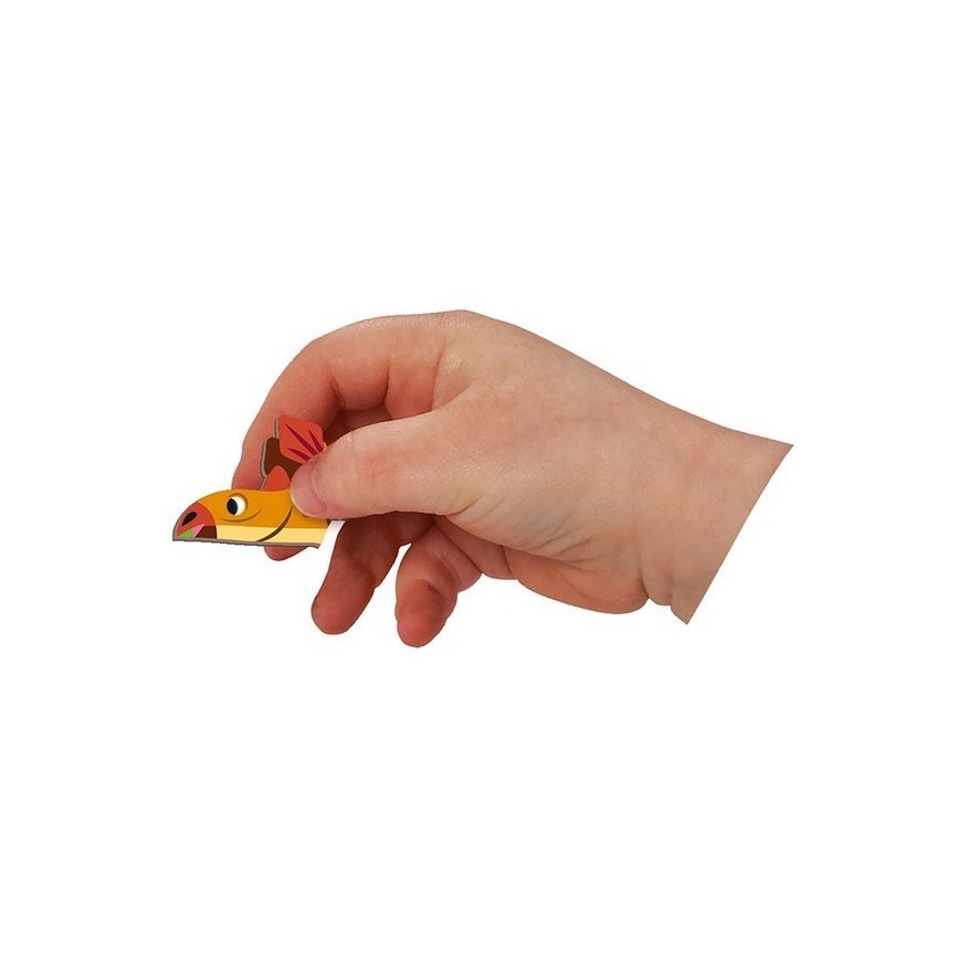 Janod - Magnetički interaktivni set MAGNETIBOOK dinosauri