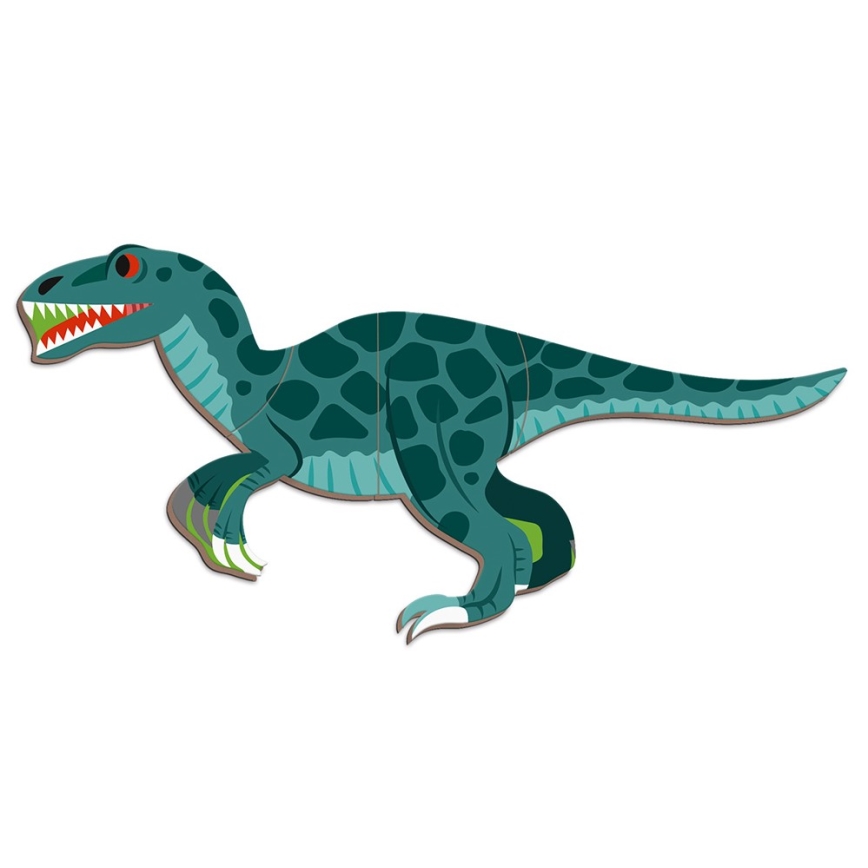 Janod - Magnetički interaktivni set MAGNETIBOOK dinosauri