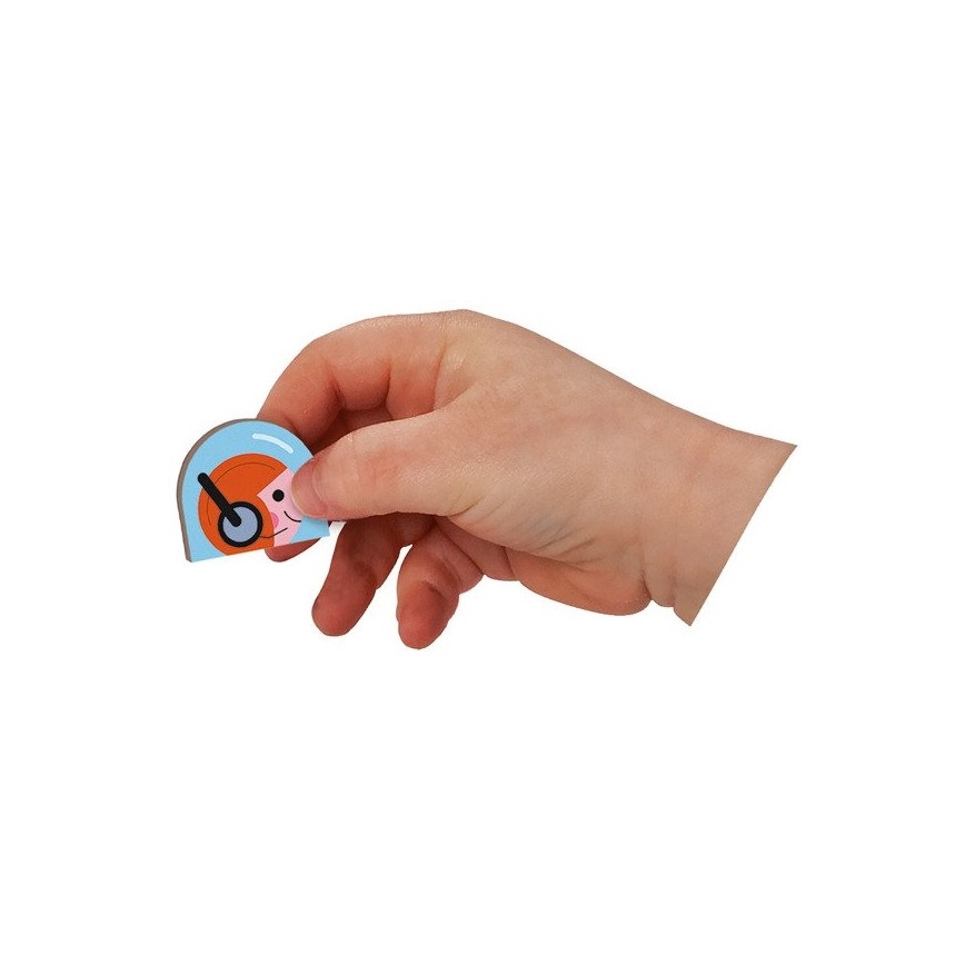 Janod - Magnetički interaktivni set MAGNETIBOOK: prevozna sredstva