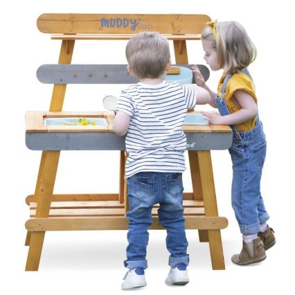 Janod - Spoljašnja drvena kuhinja MUDDY LAB