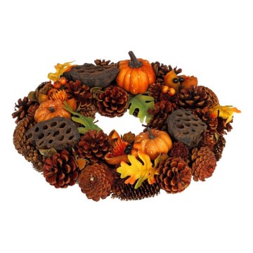 Jesenji venac HALLOWEEN, prečnika 35 cm