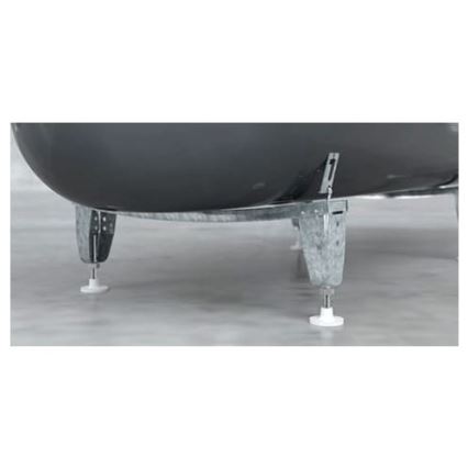 JIKA H2940120000001 - Noge za kadu ALMA/TANZA/RIGA, nerđajući čelik