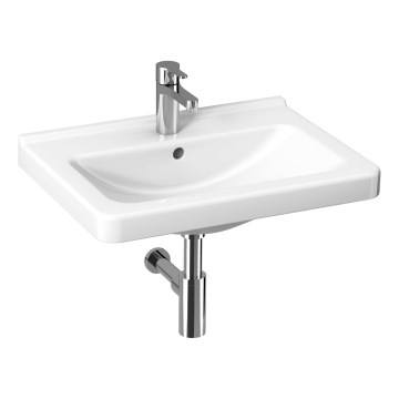 JIKA H8104220001041 - Zidni umivaonik CUBITO 55x42 cm keramika/bela