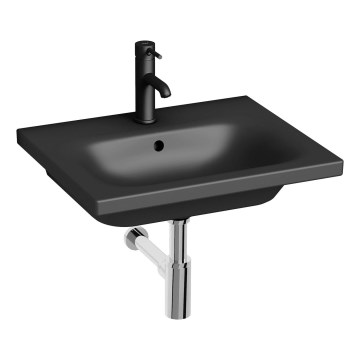 JIKA H8127127161041 - Viseći umivaonik MIO 55 x 45 cm, keramički, mat crne boje