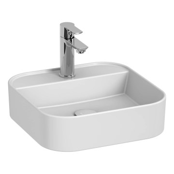 JIKA H8183610001111 - Umivaonik na ploču ASTRA 40x40 cm keramika/bela