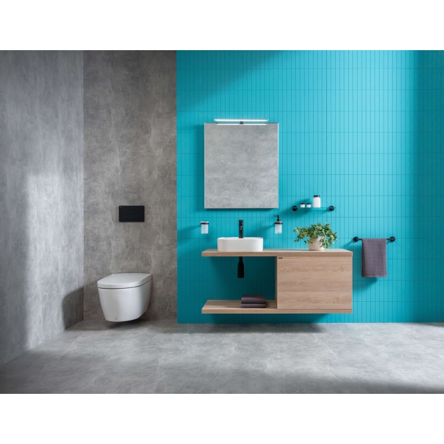 JIKA H8183610001111 - Umivaonik na ploču ASTRA 40x40 cm keramika/bela