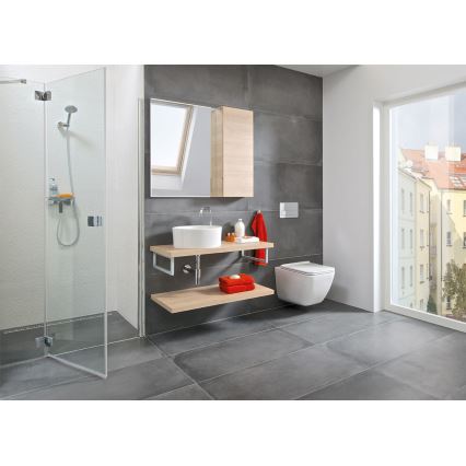 JIKA H8184200001121 - Nadgradni umivaonik CUBITO, prečnik 40 cm, keramika/bela