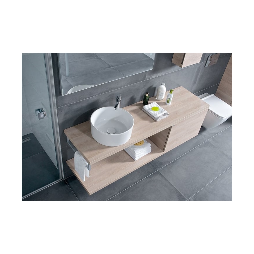 JIKA H8184200001121 - Nadgradni umivaonik CUBITO, prečnik 40 cm, keramika/bela
