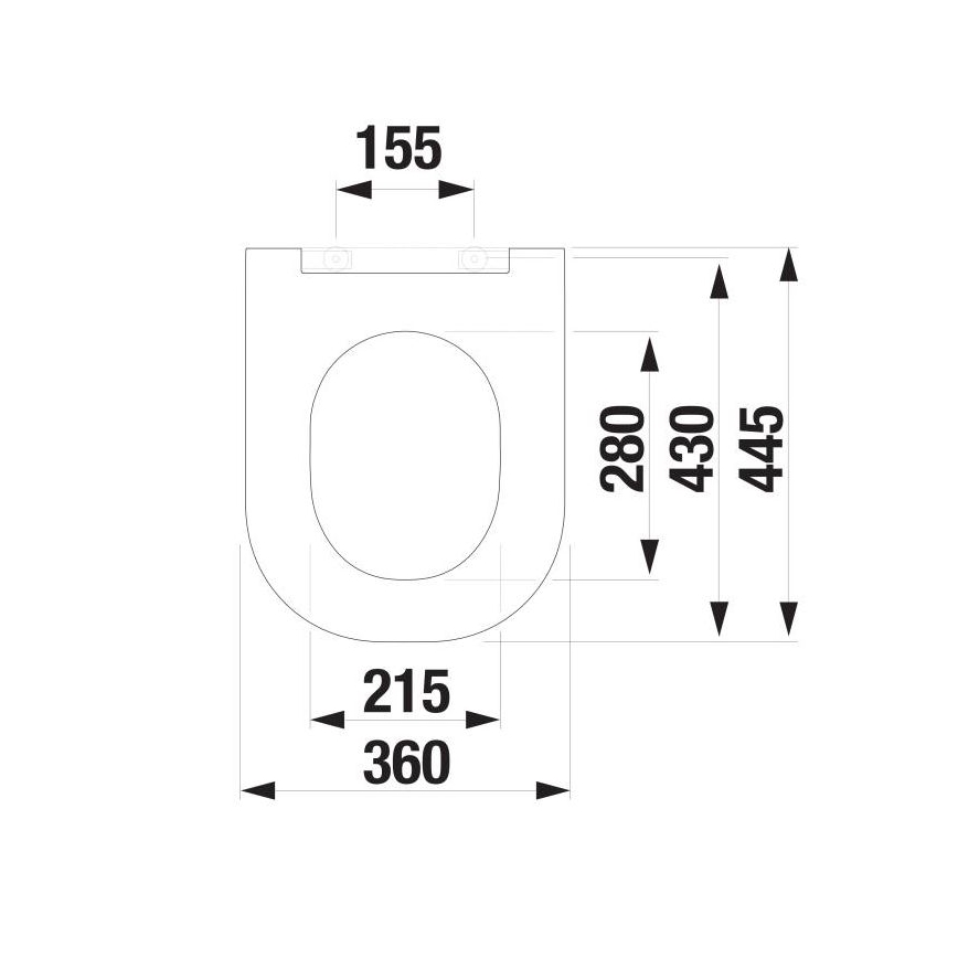 JIKA H8917160000631 - WC daska prigušiva MIO duroplast/bela