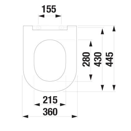 JIKA H8917167570631 - WC daska prigušiva MIO, duroplast, mat bela