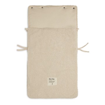 Jollein - Vreća za autosedište BOUCLE 42x82 cm, bouclé prirodne boje