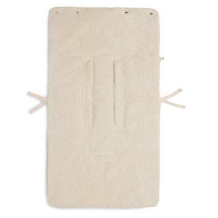 Jollein - Vreća za autosedište BOUCLE 42x82 cm, bouclé prirodne boje