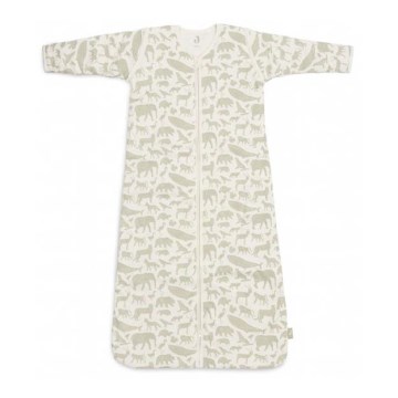 Jollein - Vreća za spavanje 2u1 6-18 mes. 3 TOG Animals maslinasto zelena