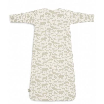 Jollein - Vreća za spavanje 2u1 6-18 mes. 3 TOG Animals maslinasto zelena