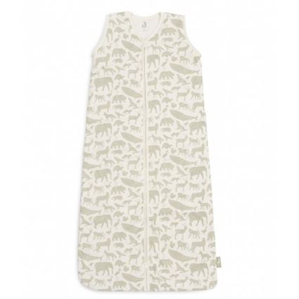 Jollein - Vreća za spavanje 2u1 6-18 mes. 3 TOG Animals maslinasto zelena