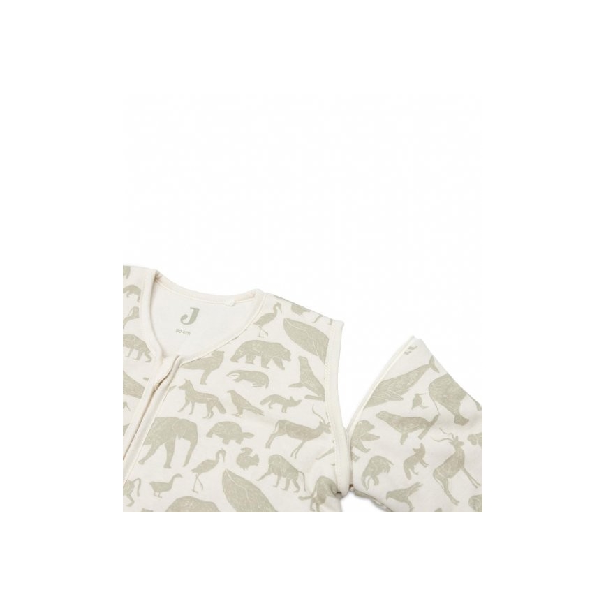 Jollein - Vreća za spavanje 2u1 6-18 mes. 3 TOG Animals maslinasto zelena