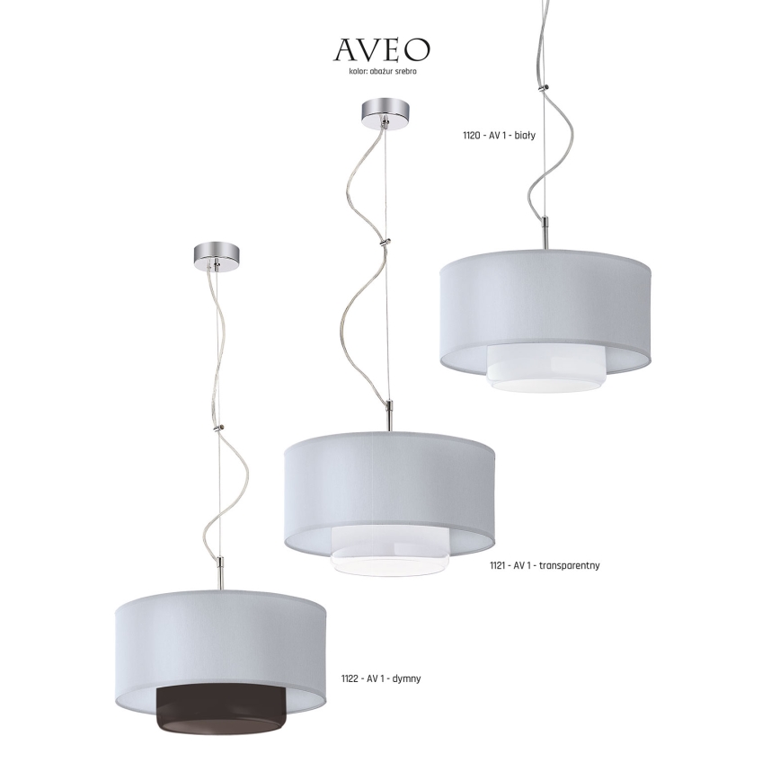 Jupiter - 1122 - Viseće svetlo AVEO 1xE27/80W/230V
