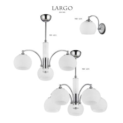 Jupiter 1131 - LO3 - Viseće svetilo LARGO 3xE27/60W/230V