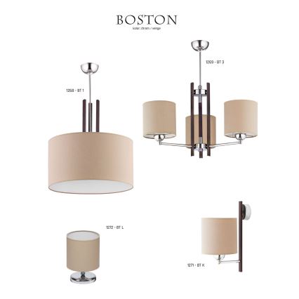 JUPITER 1272-BTL - Stona lampa BOSTON 1xE27/60W
