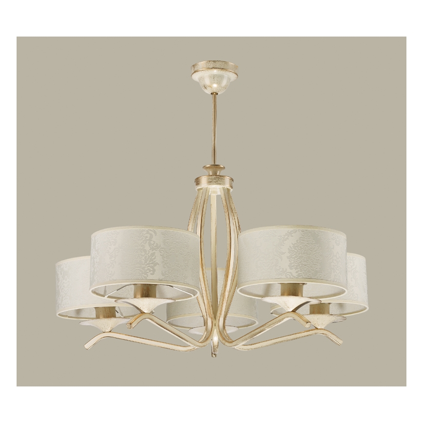 JUPITER 1275-KS5E - Luster KASZMIR 5xE27/60W