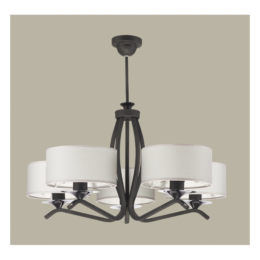 JUPITER 1279-KS5G - Luster KASZMIR 5xE27/60W