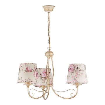 JUPITER 1283-SA3 - Zavesno svetlo SARA 3xE27/60W