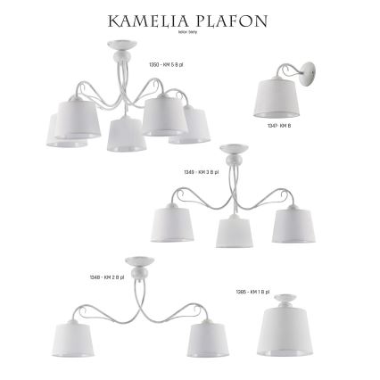 Jupiter 1348 - KM 2 PB - Plafonsko svetlo KAMELIA 2xE27/60W/230V