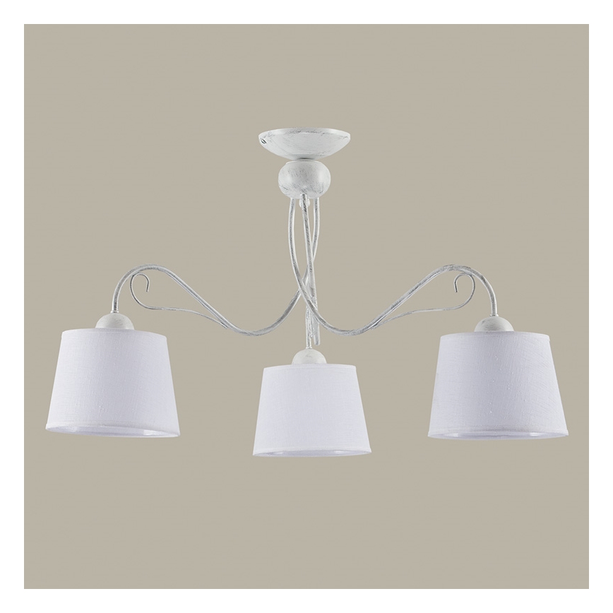 Jupiter 1349 - KM 3 PB - Stropna svetiljka KAMELIA 3xE27/60W/230V